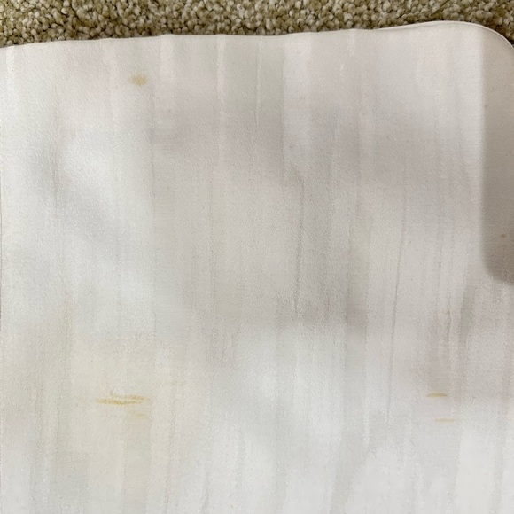 Lafayette New York single button lined stand up collar Cream Blazer size 12 - Picture 9 of 10